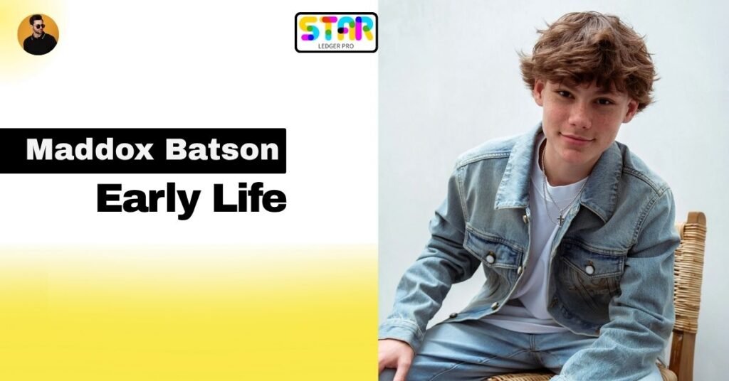 Maddox Batson Early Life and Family