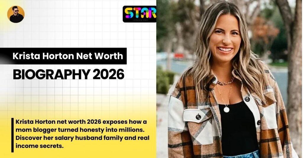 Krista Horton Net Worth 2026 – Husband, Age, Salary & Family