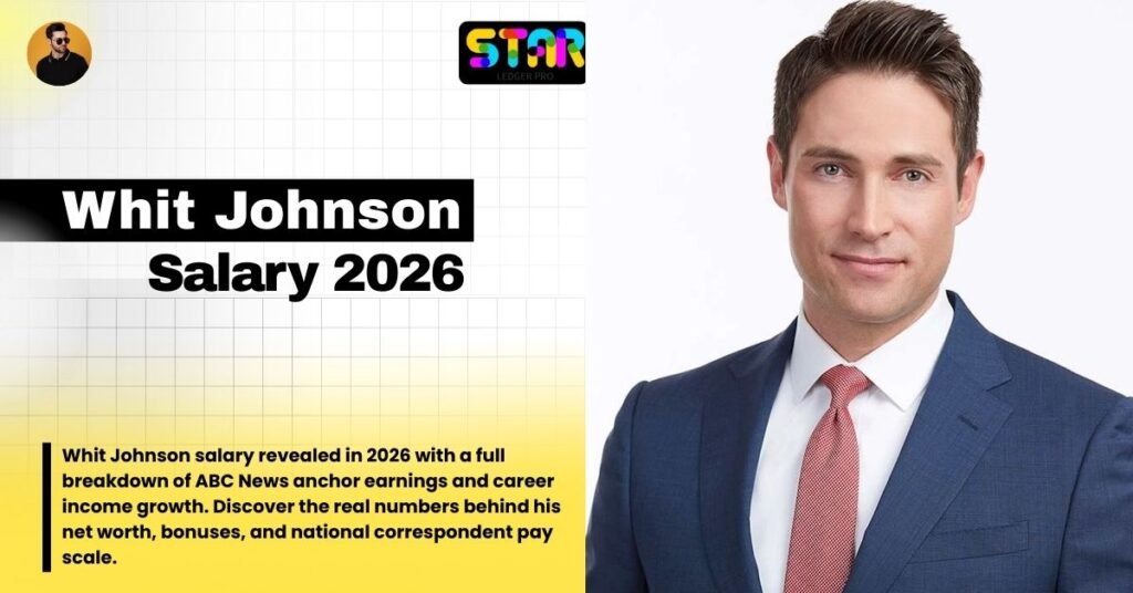 Whit Johnson Salary: ABC News Anchor Earnings Explained